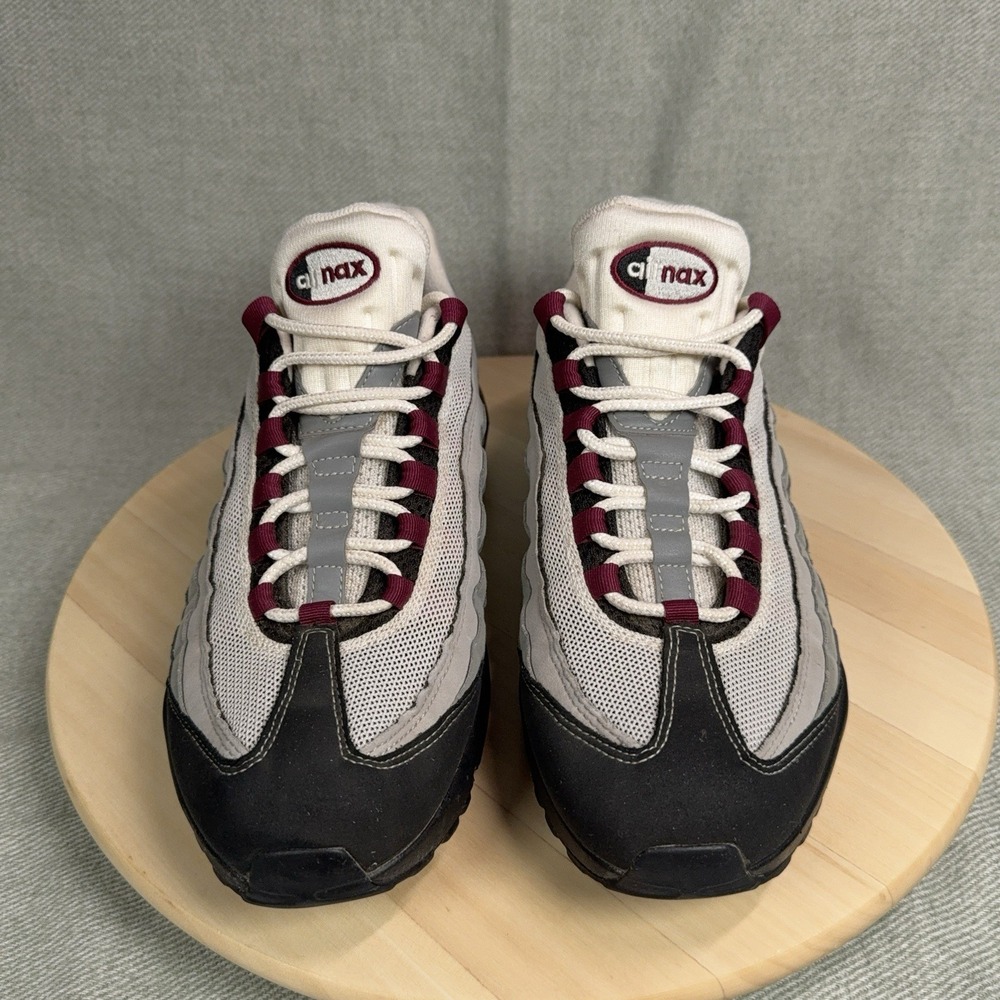 Nike Air Max 95 Dark Beetroot Grey Black White Mens Size 10.5 DQ9001-001